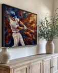 Baseball Player Painting