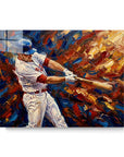 Baseball Player Painting