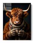 Cozy Highland Cow