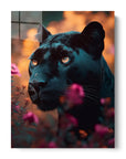 Floral Black Panther