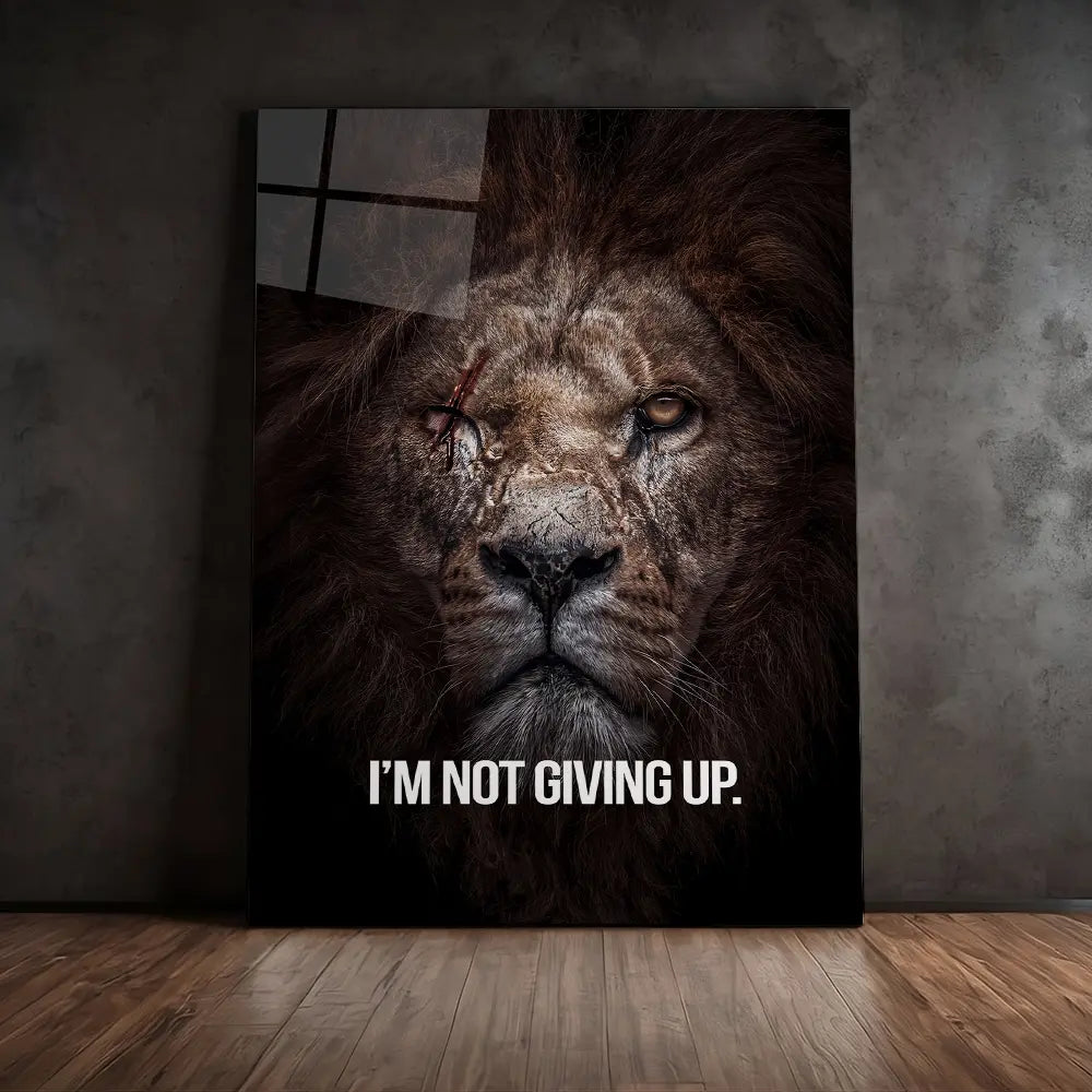 I'm Not Giving Up