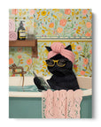 Black Cat In Bath