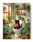 Black Cat Toilet Book