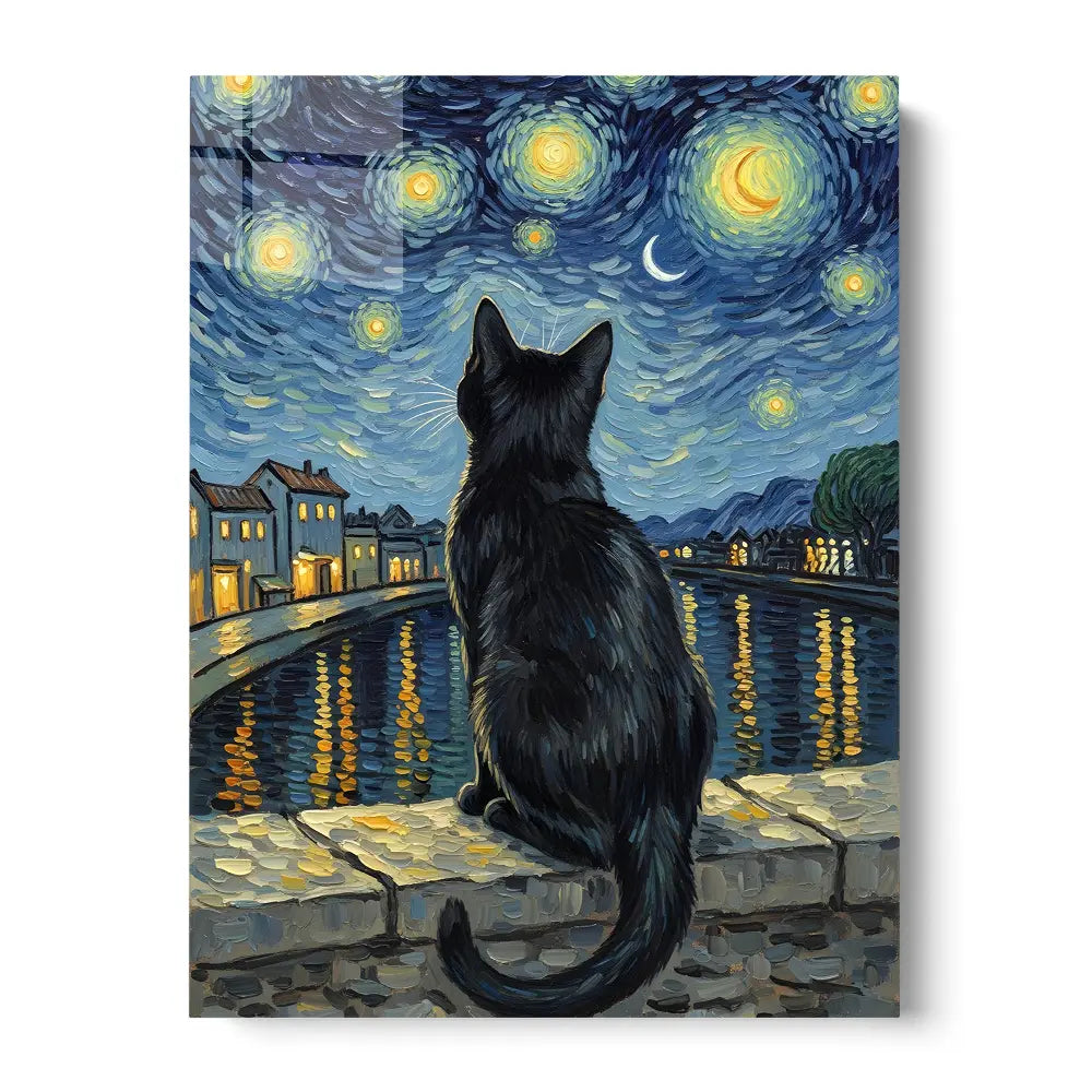Black Cat Van Gogh