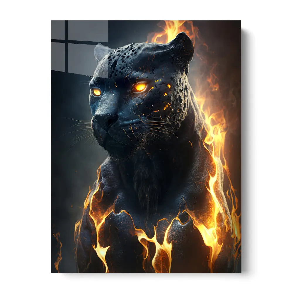 Black Panther Flames
