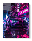 BMW M4 Purple