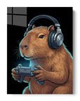 Capybara Playing Videogames