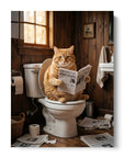 Cat On Toilet Hilarious
