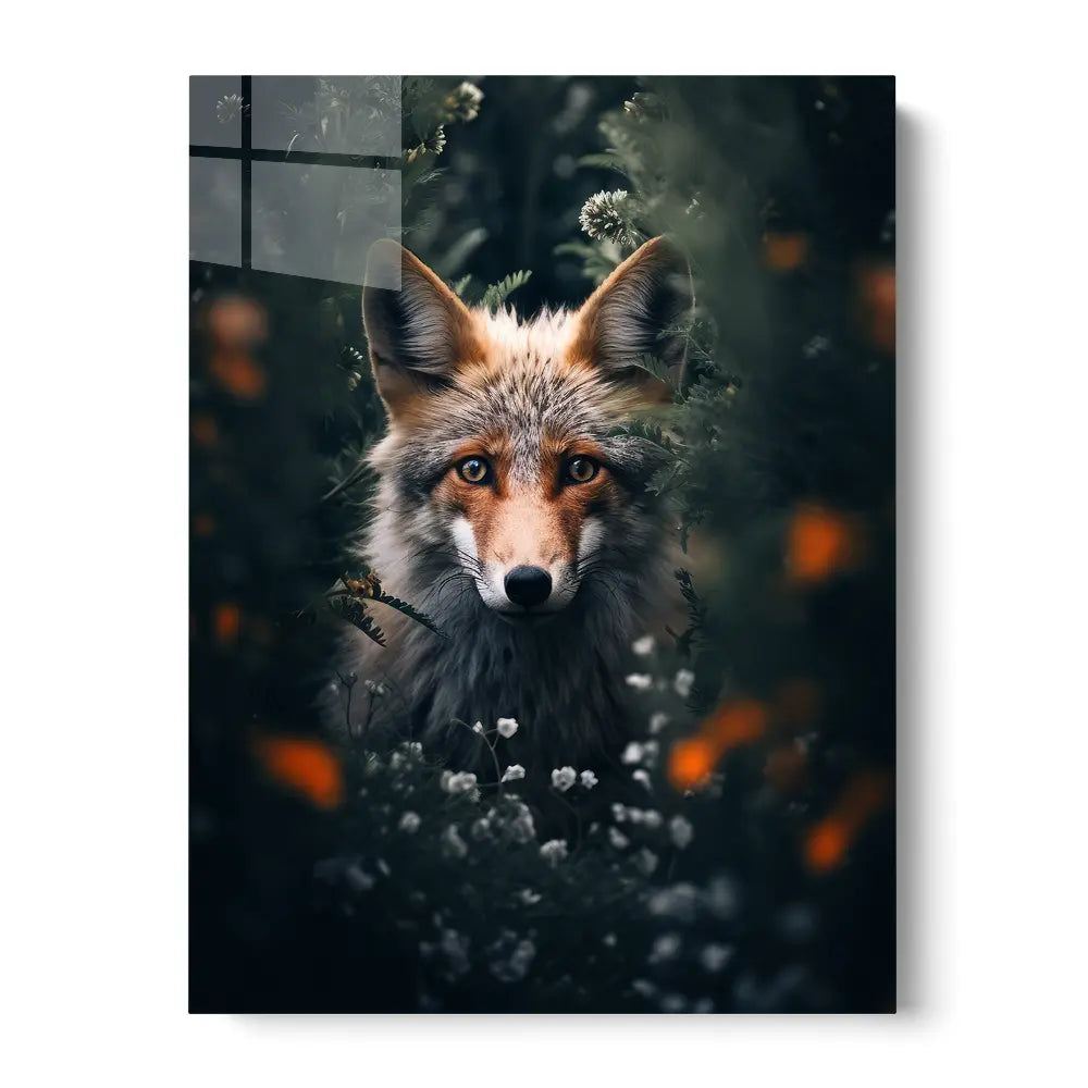 Fox Hiding Forest