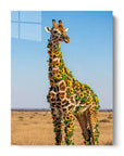 Giraffe Safari Flowers