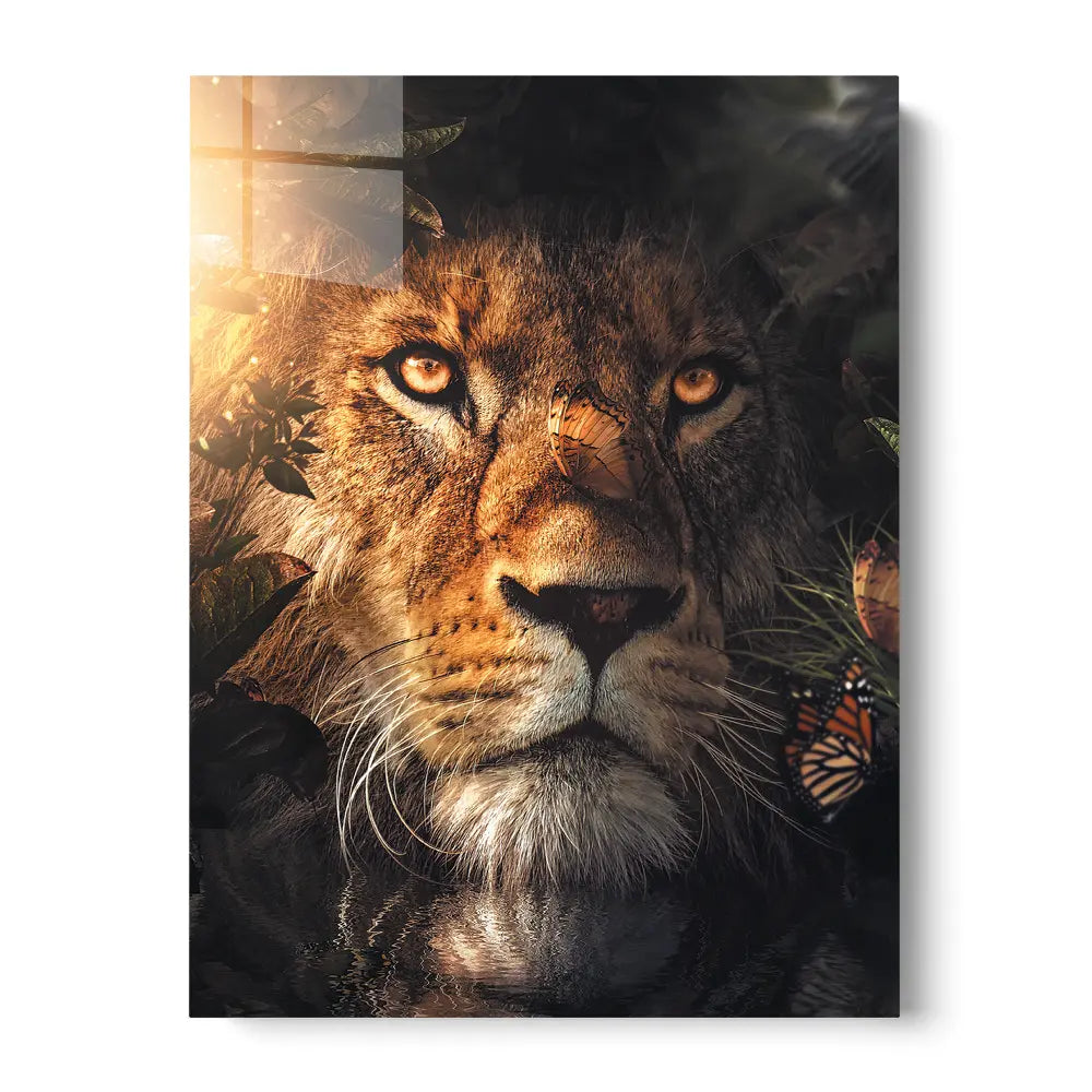 Hiding Lion