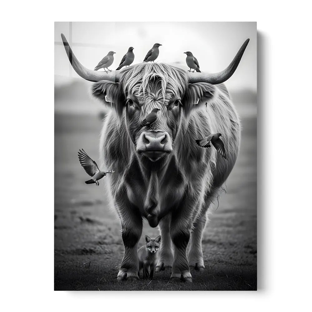 Highland Cow Fox
