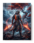 Japanese Samurai Flames