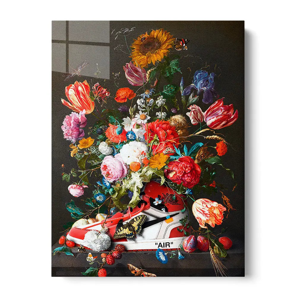 Nike Flowers Painting