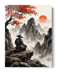 Samurai Sunset Meditation