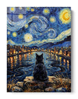 Starry Night Cat