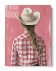 Striped Shirt Cowgirl