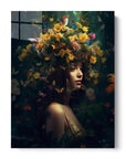 Woman Floral Head