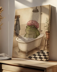 Bathing Frog