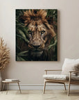 Bushes Lion