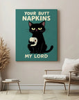 Cat Butt Napkins