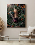 Floral Cheetah