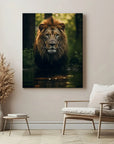Lion in Water