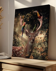 Deer & Birds