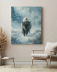 Bison In The Snow