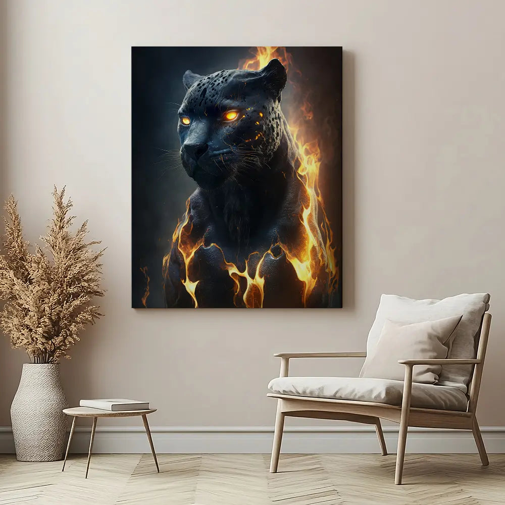 Black Panther Flames