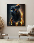 Black Panther Flames
