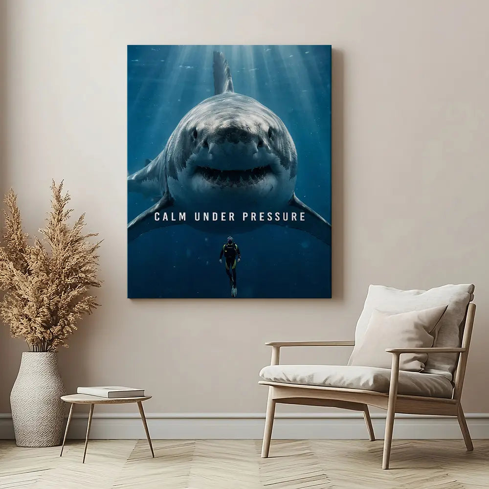 Calm Under Pressure Shark