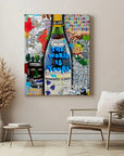 Champagne Pop Art