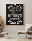 Fearless Faith Reminder