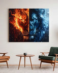 Fire Ice Lion