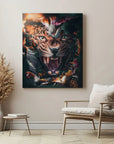 Floral Leopard