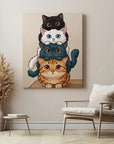 Four Cute Cats
