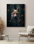 Fox Hiding Forest