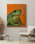 Frog Smoking