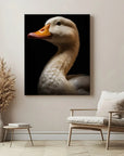 Goose Black Portrait