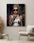 Hot Model Graffiti