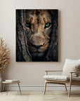 Lioness Hiding