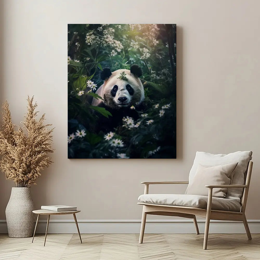 Panda Flowered
