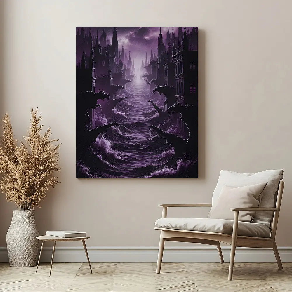 Purple Waves