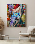 Red Love Pop Art