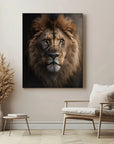 Serious Lion Face