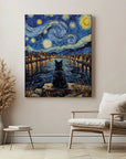 Starry Night Cat