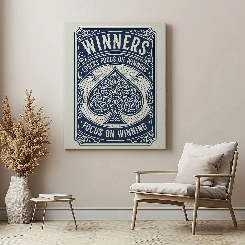 Winners Focus On Winning