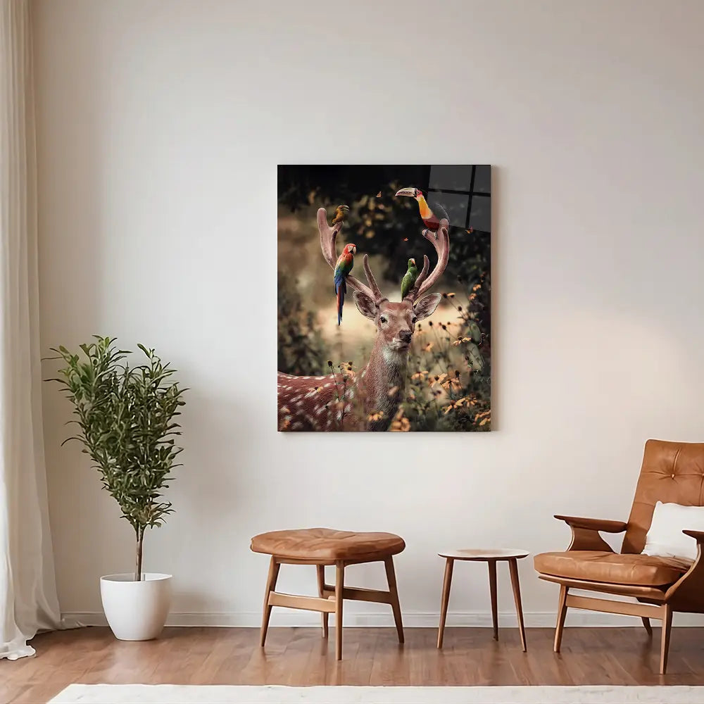 Deer &amp; Birds