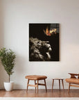 Lion Burning Butterfly